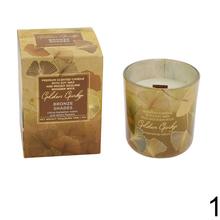 Aromatická sviečka Golden Ginko v skle, 150g.