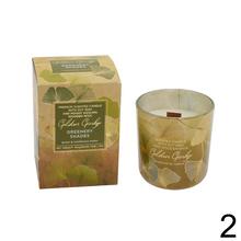 Aromatická sviečka Golden Ginko v skle, 150g.