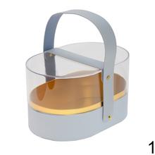 Darčeková krabička na kvety v mixe farieb.