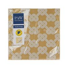 SDLD001000 SERVÍTKY 33x33 cm/20ks/3vrst /obojstr HEARTS PRETZELS - FLORASYSTEM