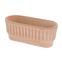 Hrantík Taormina v terakotovej farbe, oválny tvar.