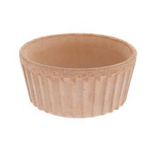 Kvetináč misa Modica Galestro v terakotovej farbe.