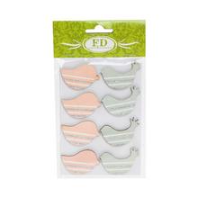 VTÁČIK DREVO NA ŠTIPCI S/8 19x10x0,3CM SUPER CENA! - FLORASYSTEM