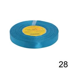 Mix farieb saténových stúh v rôznych odtieňoch.