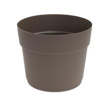 Obal Bloom v hnedej farbe s priemerom 24 cm a objemom 10,5 litra.