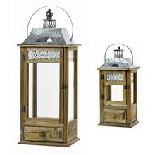 SADA 269FL/S LAMPÁŠ HNEDÝ L:28.9*25*53*72.8H + S:20.9*16.8*33*45.7H - FLORASYSTEM