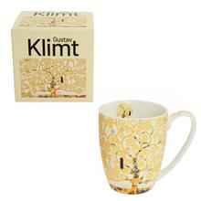 Šálka s motívom stromu šťastia od Gustava Klimta, 360ml.