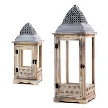 SADA 290FL/S LAMPÁŠ BIELO ŠEDÝ L:25.5*25.5*68H + S:18.5*18.5*41H - FLORASYSTEM