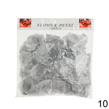 Umelé lupene ruží v červenej farbe, 300 kusov.