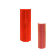 ORGANZA ROLKA 16CMX6M ČERVENÁ - FLORASYSTEM