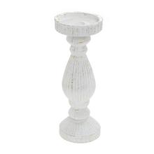 SVIETNIK BIELY DREVO 10*10*27CM - FLORASYSTEM