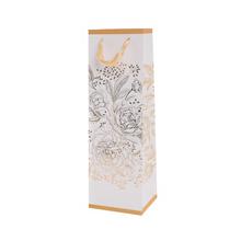 AGB1100104 TAŠKA darč fľaška V37x12+10cm ROSE PEONIES - FLORASYSTEM