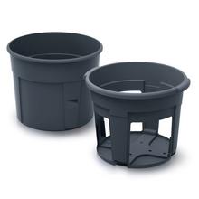 Kvetináč na pestovanie zemiakov antracitový