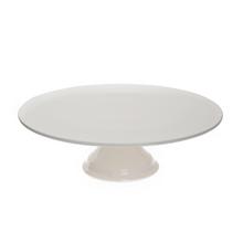 Porcelánový etažér s priemerom 31 cm a výškou 9,5 cm.