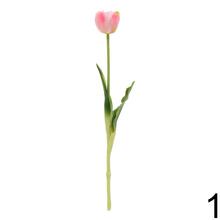 Umelé tulipány v mixe farieb, 40 cm vysoké.