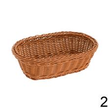 Oválny košík mix farieb 24x16x7cm