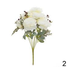 Umelá kytica pivoniek s drobnými kvetmi v mixe.