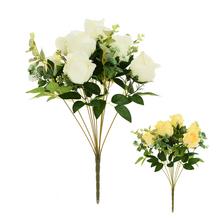 KYTICA RUŽA, EUCALYPT, ZELEŇ MIX/2F 49cm - FLORASYSTEM