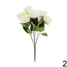 Kytica umelých ruží v mixe farieb.