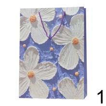 Darčeková taška s kvetinovým vzorom