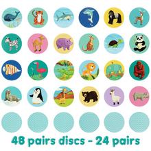 Hra Pexeso Boppi Pairs - WILDLIFE s obrázkami zvierat.