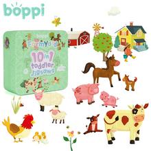 Puzzle boppi skladačka 10 v 1 - Farma