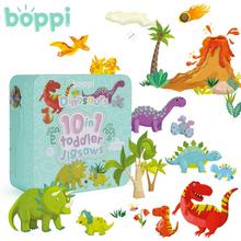 Puzzle Boppi skladačka 10 v 1 – Dinosaury