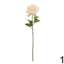 Umelé kvety ruže v mixe farieb, 45 cm.