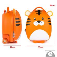 Kufor Boppi Tiny Trekker 17L v tvare tigra