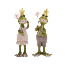 ŽABKY S KORUNKAMI MIX/2 POLY 8*4*18,5CM - FLORASYSTEM