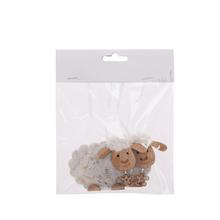 ZÁVES OVEČKA POLYESTER S/2 14x18x1CM - FLORASYSTEM