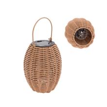 Solar lampáš v tvare košíka