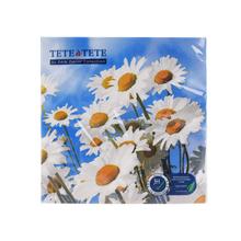 TL126600 SERVÍTKY 33x33 cm/20ks/3vrst SUN DAISIES - FLORASYSTEM