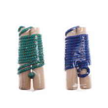 Švihadlo poctivé 2m v zeleno-modrej farbe.