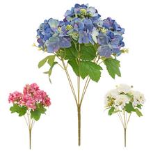 KYTICA HYDRANGEA,ZELEŇ MIX/3F 42CM - FLORASYSTEM