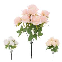 KYTICA RUŽA, ZELEŇ MIX/3F 39CM - FLORASYSTEM