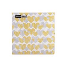 201872 SERVÍTKY ENDLESS HEARTS 33x33cm - FLORASYSTEM