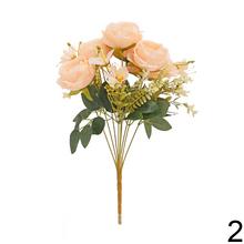 Kytica umelých ruží v mixe farieb.