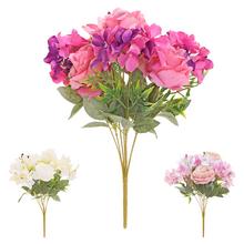 KYTICA RUŽA ĽALIA HORTENZIA x9 45CM MIX/3F - FLORASYSTEM