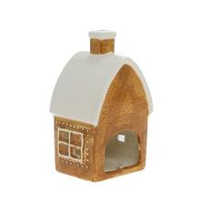 Perníkový domček na sviečku z porcelánu.