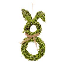 ZÁVES ZAJAC ZEL-ŽLT RATAN 22*4*46CM - FLORASYSTEM