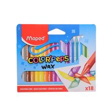 pevná cena! Pastelky 18 vosk troj Maped Color´peps wax - FLORASYSTEM