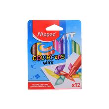 pevná cena! Pastelky 12 vosk troj Maped Color´peps wax - FLORASYSTEM