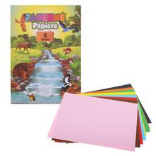 pevná cena Farebný papier 8 listový - FLORASYSTEM