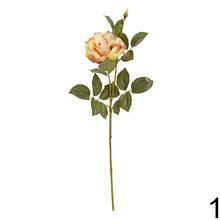 Umelé kvety ruže v mixe farieb, 68 cm.