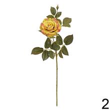 Umelé kvety ruže v mixe farieb, 68 cm.