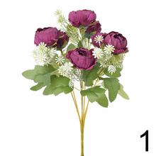 Kytica pivoniek so zeleným mixom, 33 cm.