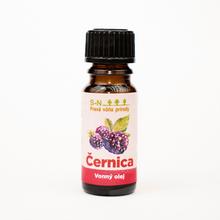 Fľaša s esenciálnym olejom ČERNICA.