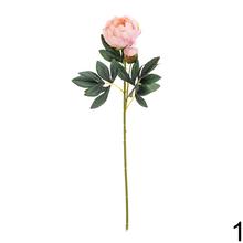 Umelé kvety pivónie v mixe farieb.