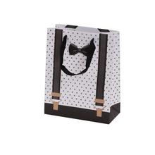 AGB1015803 TAŠKA darč.V25x20+10cm  ELEGANT MAN  - FLORASYSTEM